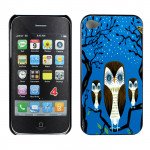 Wholesale iPhone 4S 4 Night Owl Design Hard Case (Three Owl)